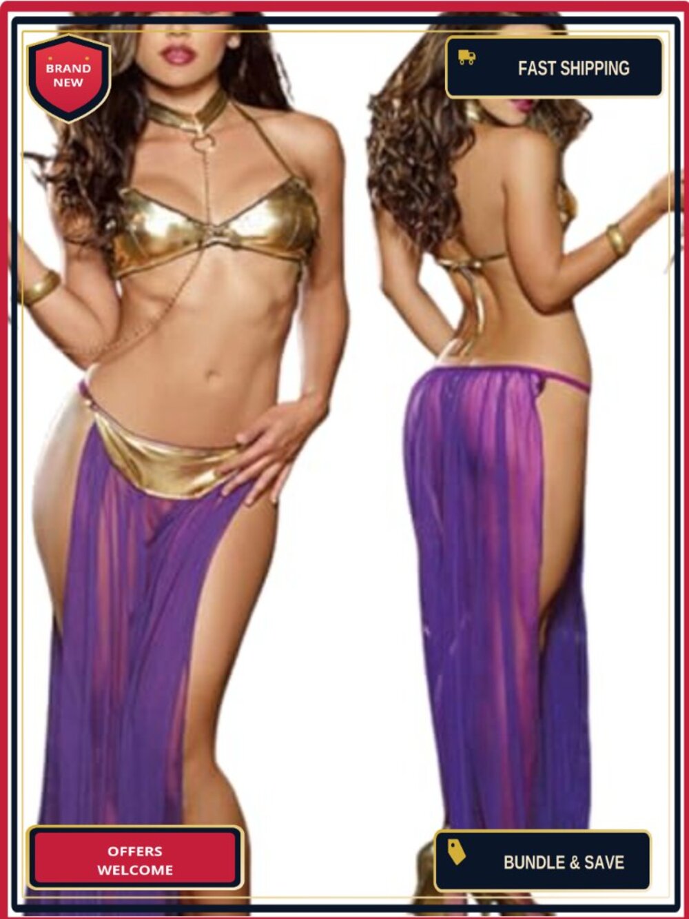 Belly Dance Costume Set Chiffon Skirt Top Belt